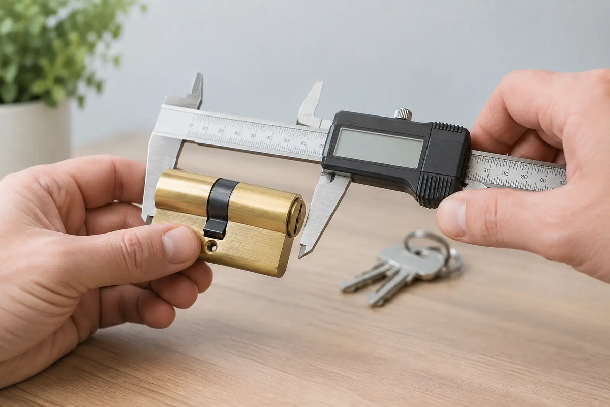 How to Measure Cylinder Lock Sizes Correctly