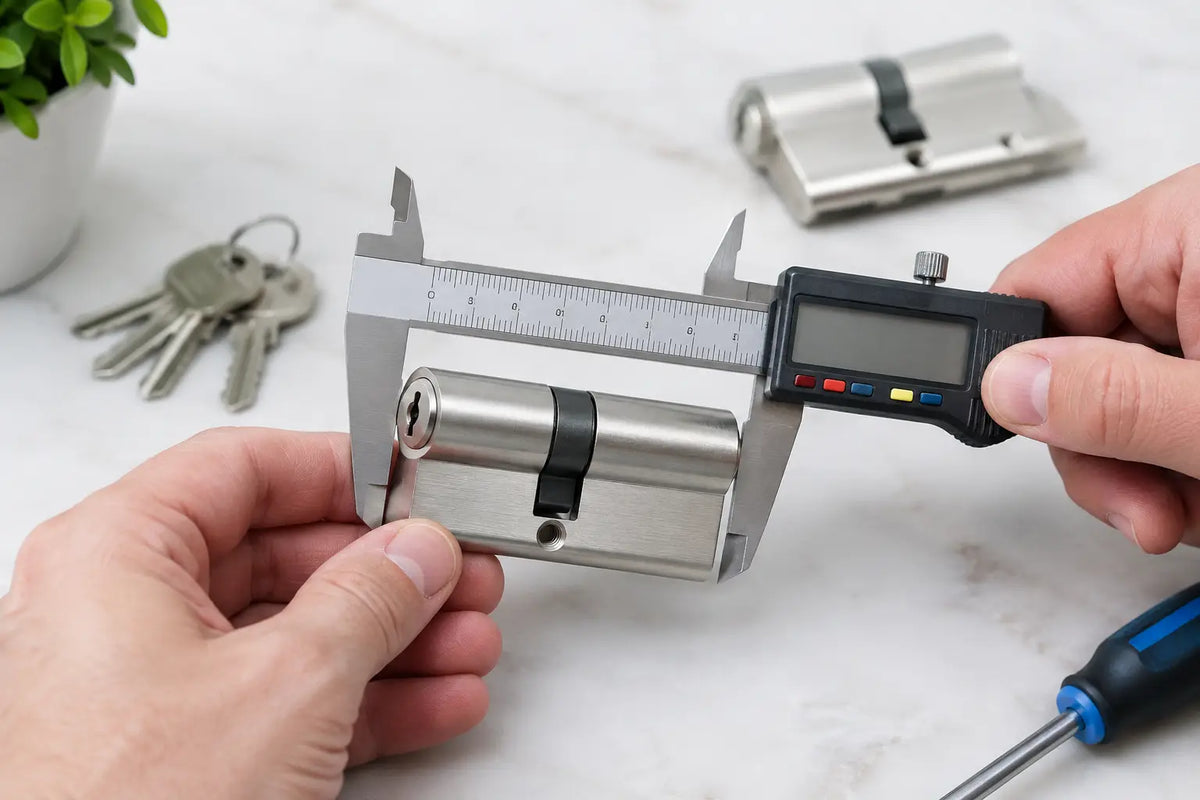 Euro Cylinder Sizes: How to Measure Yours