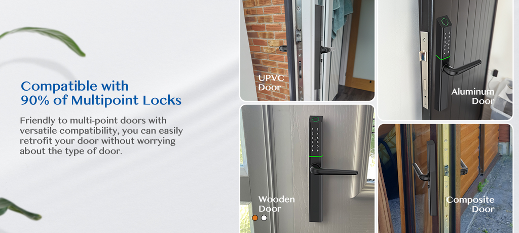 EA 223 Slim Smart Digital Euro Profile Lock for UPVC, Composite, Wooden & Aluminium Doors