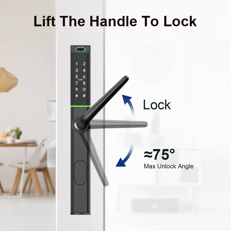 EA 223 Slim Smart Digital Euro Profile Lock for UPVC, Composite, Wooden & Aluminium Doors