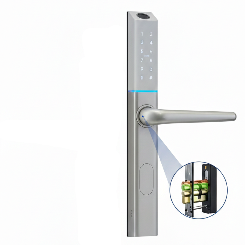 EA 223 Slim Smart Digital Euro Profile Lock for UPVC, Composite, Wooden & Aluminium Doors