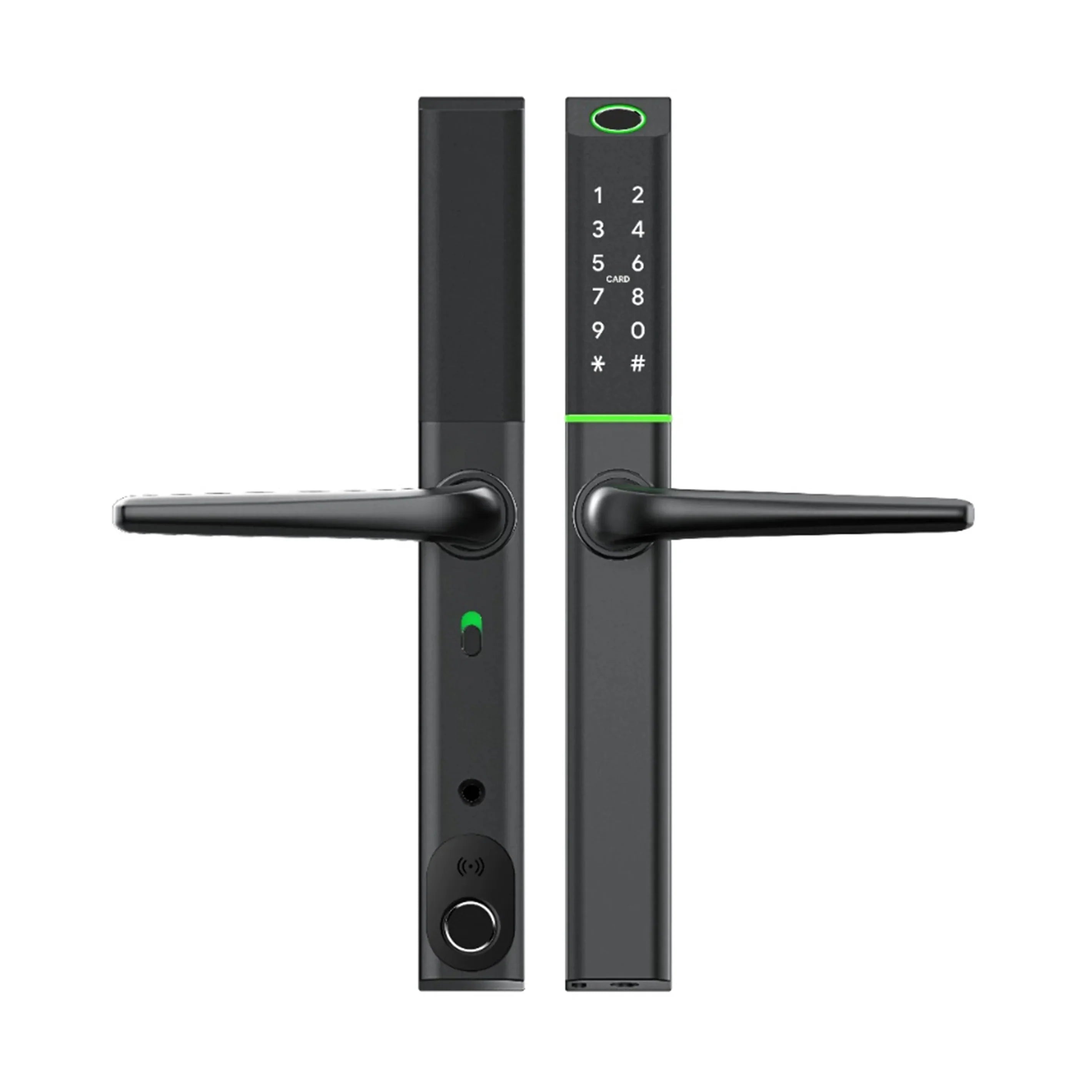 EA 225 Slim Double-Side Weatherproof Smart Lock for UPVC, Composite, Wooden & Aluminium Doors