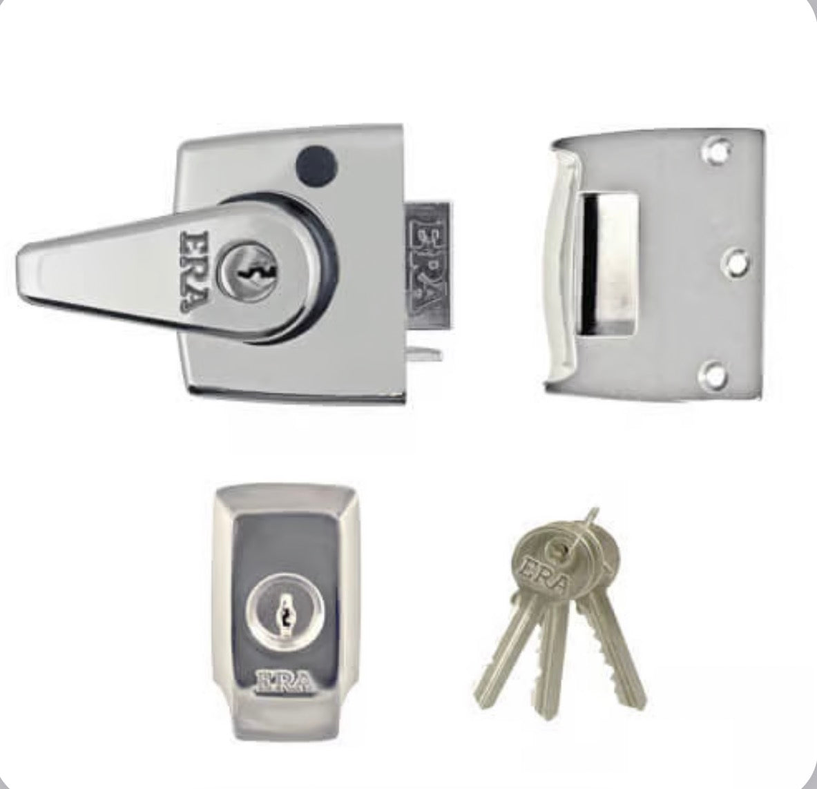 ERA 1830 BS3621:2007 High Security Nightlatch