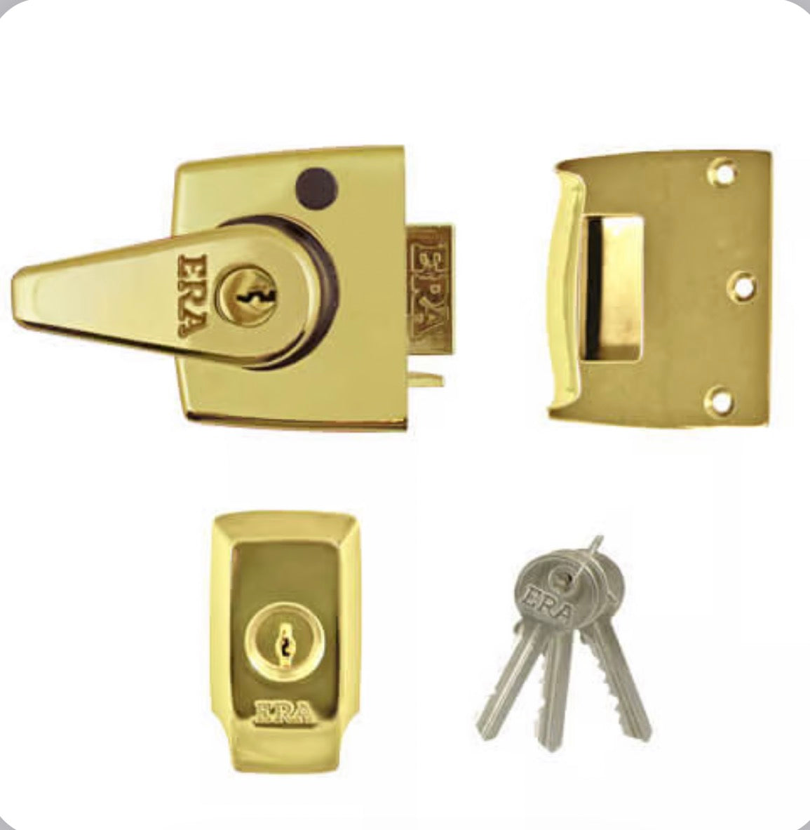 ERA 1830 BS3621:2007 High Security Nightlatch