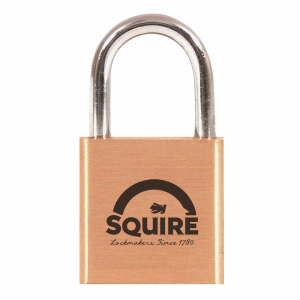 SQUIRE Lion Range Brass Open Shackle Padlocks