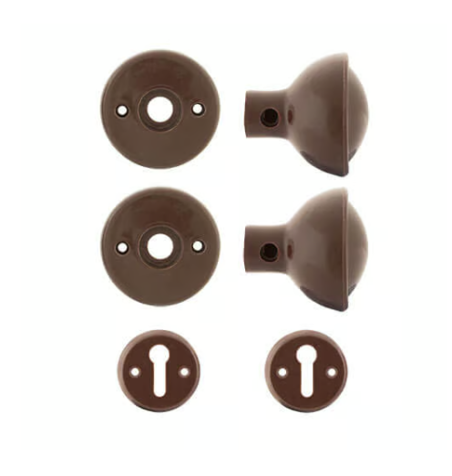 TSS Plastic Rim/Mortice Knobset