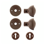 TSS Plastic Rim/Mortice Knobset