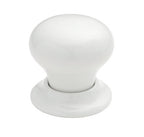 Porcelain Mortice Knobs 60mm Pair White