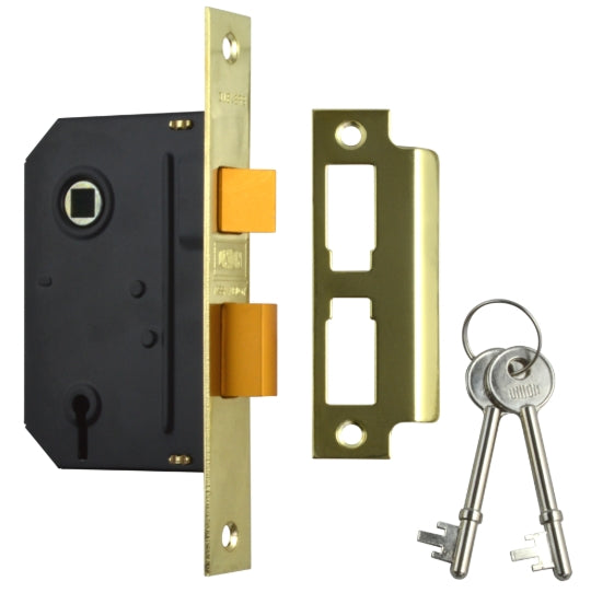 Union Essential 3 Lever Mortice Sashlock- bagged only