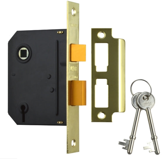 Union Essential 3 Lever Mortice Sashlock- bagged only