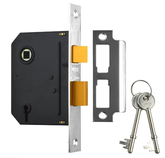 Union Essential 3 Lever Mortice Sashlock- bagged only