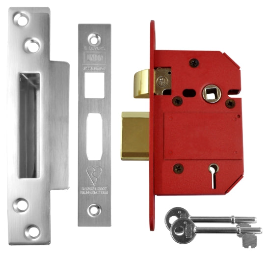 Union 2200 Strongbolt British Standard 5 Lever Mortice Sashlock