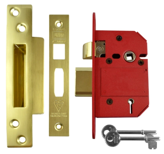 Union 2200 Strongbolt British Standard 5 Lever Mortice Sashlock