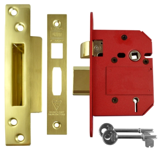 Union 2200 Strongbolt British Standard 5 Lever Mortice Sashlock
