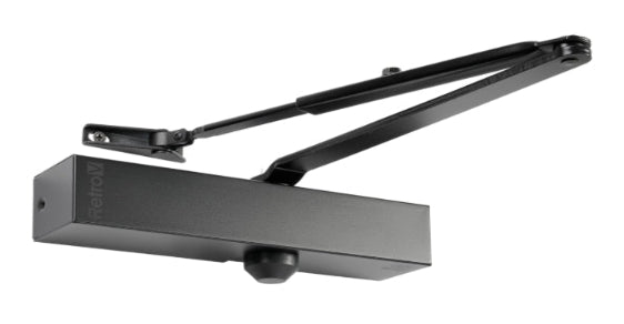 UNION RETRO V Size 3-4 Overhead Door Closer