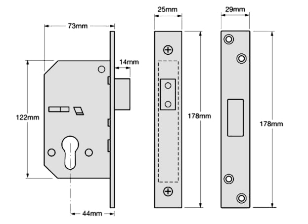 UNION C-Series 3C10 Euro Deadcase