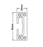 TSS Roller Strike For Upvc Doors
