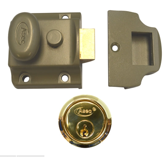 Traditional Non-Deadlocking Nightlatch