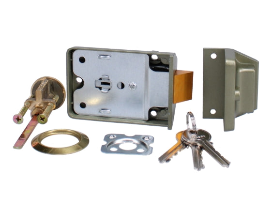 Traditional Non-Deadlocking Nightlatch