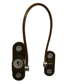 200mm British Standard Mini Locking Cable Window Restrictor