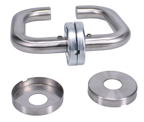 Stainless Steel Round Rose Lever Furniture