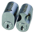 6-Pin Scandinavian Oval External / Internal Cylinder