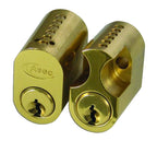 6-Pin Scandinavian Oval External / Internal Cylinder