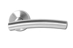 Stainless Steel Round Rose Lever Furniture