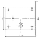 FB2 2 Lever Mortice Deadlock