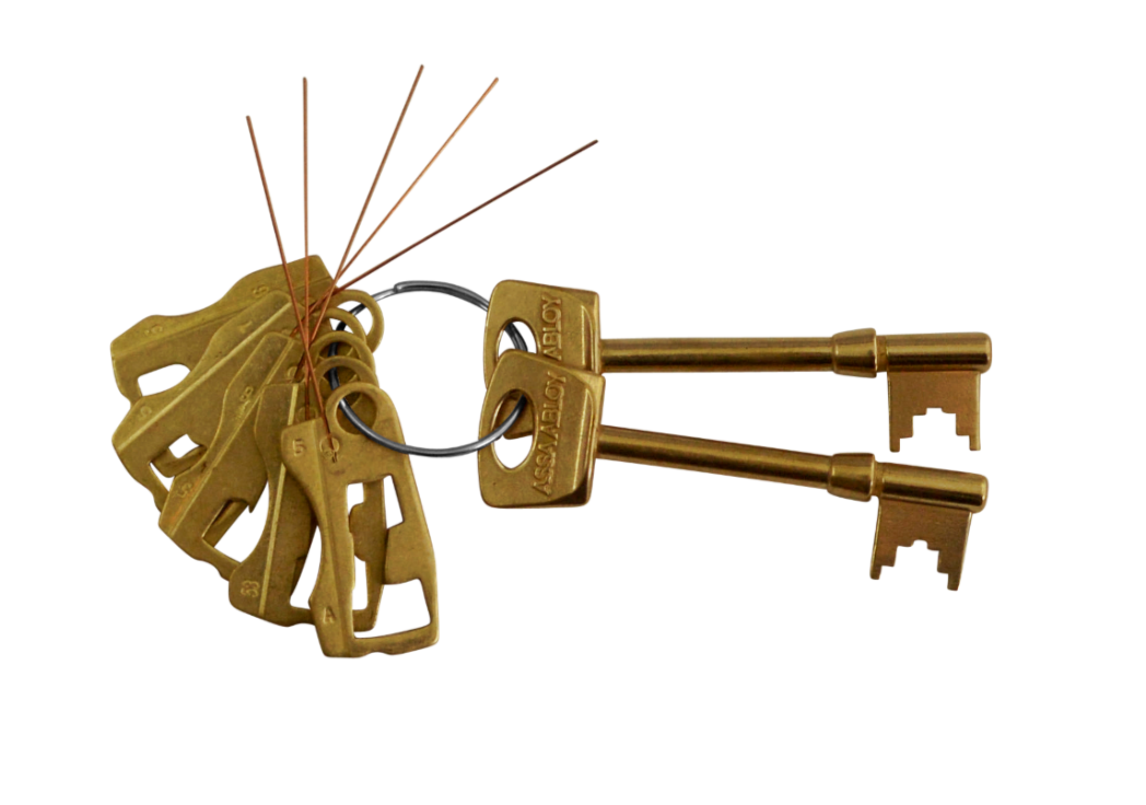 UNION 3G114 & 3K74 Lever Key Set (2 Keys)