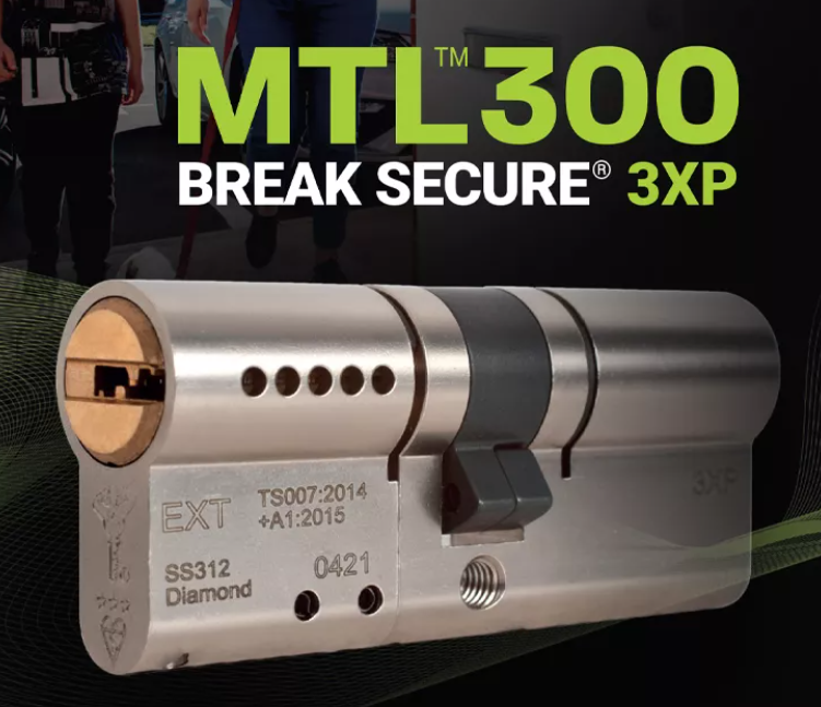 BREAK-SECURE 3XP PRO EURO PROFILE KEY & TURN CYLINDERS