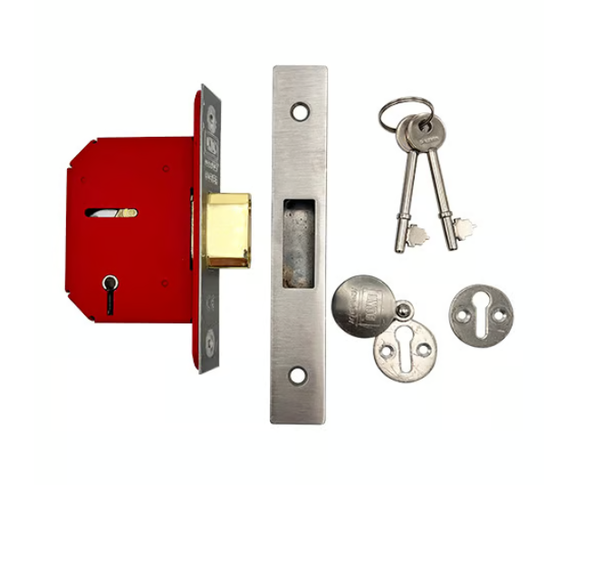 Union 2105 Non British Standard 5 Lever Mortice Deadlock