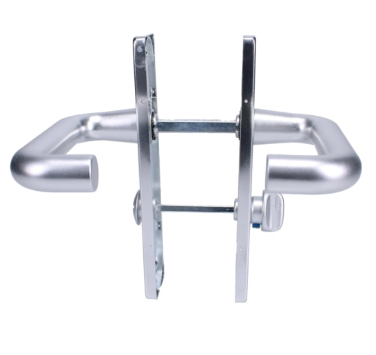 ZOO Return To Door Lever Handle Bathroom Privacy Backplate FD30/60