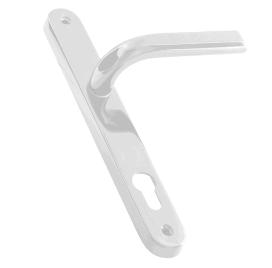ASEC Sprung Lever/Lever Multipoint Door Handles 85mm PZ 242mm Backplate 211.5mm Fixings