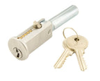 TSS Roller Shutter Bullet Lock - Round Face 24mm Diameter With Flat Sides