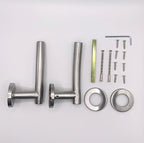 TSS Fire Rated Stainless Steel (SSS) 19mm Arched Lever On Rose Furniture