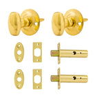 TSS Mortice (Rack) Spline (Star) Key Door Bolts - 2 Bolts 2 Turns - 32mm Backset
