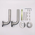 TSS Fire Rated Stainless Steel (SSS) 19mm Straight Lever On Rose Furniture