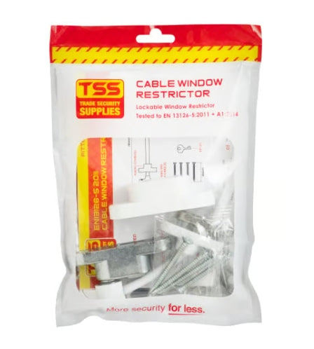 TSS British Standard Cable Window Restrictors