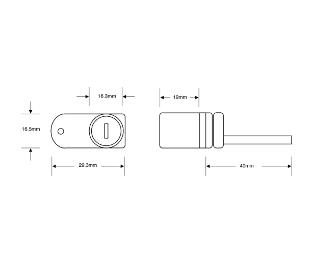 ASEC Furniture Lock Camlock