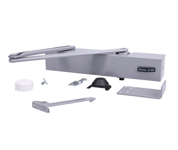 BRITON 2130 B.C Size 2-6 Overhead Door Closer With Backcheck
