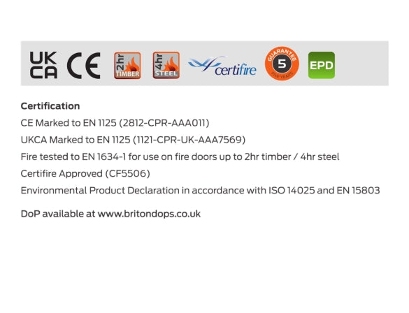 BRITON 378E Panic Latch