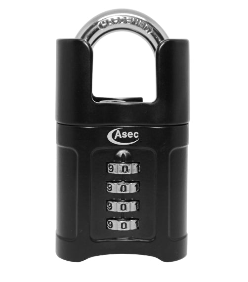 ASEC Closed Shackle Combination Padlock