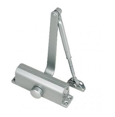 Eclipse 28734 Fixed Size 3 Overhead Silver Door Closer