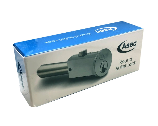 Asec Round Faced Bullet Lock