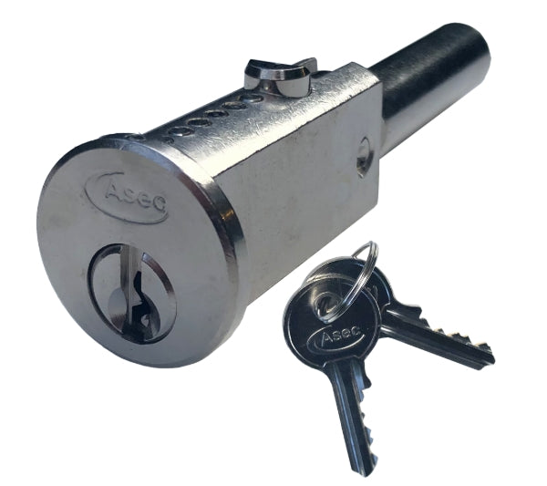 Asec Round Faced Bullet Lock