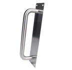 ASEC Plate Mounted 75mm Stainless Steel Pull Handle