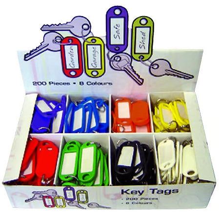 Key Tags with Split Ring