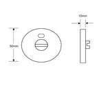 ASEC Disabled Turn Toilet Indicator Bolt