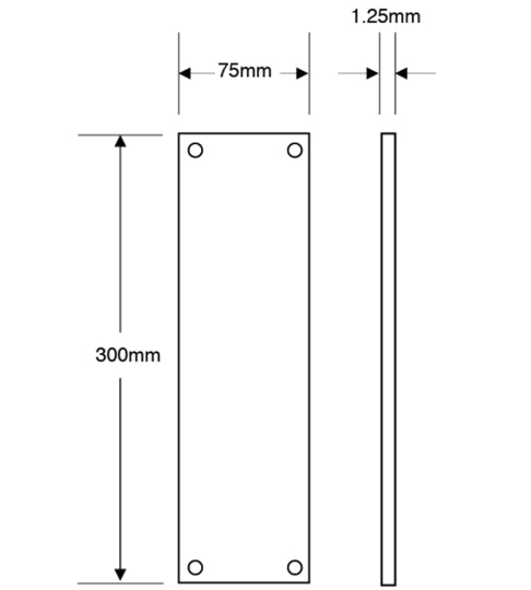 ASEC Push Pad Panic Latch
